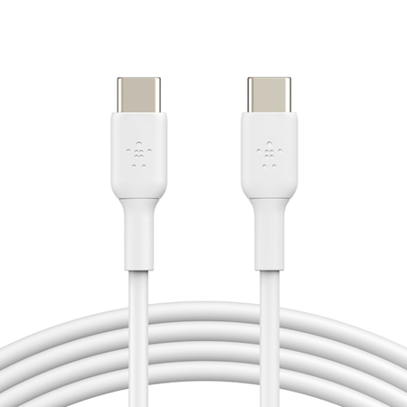 Belkin Kable USB-C na USB-C 2.0, 1 m, 2 sztuki - biały (CAB003BT1MWH2PK)