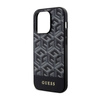 Guess GCube Stripes MagSafe - Etui iPhone 14 Pro Max (Czarny) (GUHMP14XHGCFSEK)