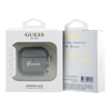 Guess Metallic Script Charm - Etui AirPods 4 (czarny) (GUA4PGMCSK)