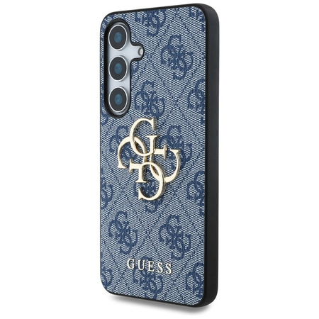 Guess Big 4G Logo Classic Logo - Etui do Samsung Galaxy S25 (niebieski) (GUHCS25S4GMGBL)