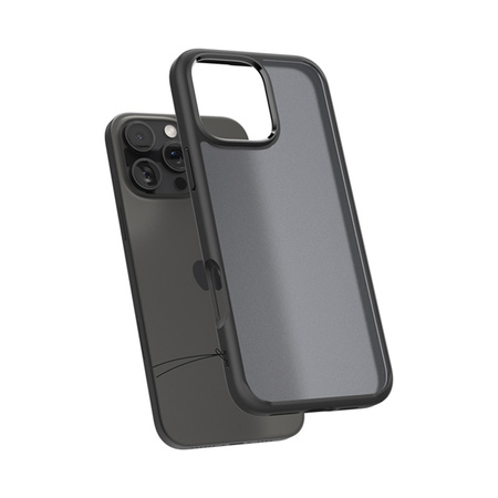 Spigen Ultra Hybrid - Etui do iPhone 16 Pro Max (Frost Black) (ACS07995)