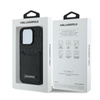 Karl Lagerfeld Cardslots Monogram - Etui iPhone 16 Pro Max (czarny) (KLHCP16XPGKHPRPK)