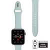 Crong Liquid - Pasek do Apple Watch 44/45/46/49 mm (miętowy) (CRG-44LQB-GRN)