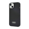 Audi Silicone Case - Etui iPhone 14 (Czarny) (AU-LSRIP14-Q3/D1-BK)