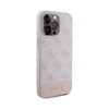 Guess 4G Bottom Stripe Collection - Etui iPhone 15 Pro Max (różowy) (GUHCP15XG4GLPI)