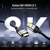 Unitek Kabel HDMI 2.1 8K 60Hz, czarny, 5m (C11086GY01-5M)
