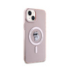 Karl Lagerfeld IML Choupette MagSafe - Etui iPhone 15 Plus (różowy) (KLHMP15MHFCCNOP)