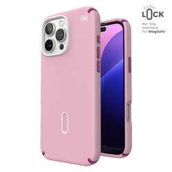 Speck Presidio2 Pro ClickLock & MagSafe - Etui iPhone 16 Pro Max (Wednesday Pink / Boysenberry Purple / White) (150724-3250)