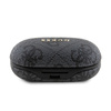 Guess 4G Metal Logo - Słuchawki Bluetooth TWS ENC + etui ładujące (czarny) (GUTWSP4EGK)
