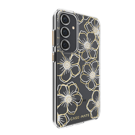 Case-Mate Floral Gems - Etui Samsung Galaxy S24+ (Gold) (CM053434)