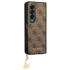 Guess 4G Charms Collection - Etui do Samsung Galaxy Z Fold 4 (brązowy) (GUHCZFD4GF4GBR)