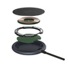 Crong MagSpot Wireless Charger – Aluminiowa ładowarka indukcyjna MagSafe 15W (Graphite) (CRG-MS15W-GRP)