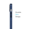 Speck Presidio2 Grip - Antypoślizgowe etui iPhone 15 Plus / 14 Plus (Coastal Blue / Black / White) (150116-9974)