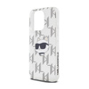 Karl Lagerfeld IML Choupette Head & Monogram - Etui iPhone 15 Pro Max (przezroczysty) (KLHCP15XHKLPCHT)