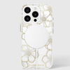 Case-Mate Floral Gems MagSafe - Etui iPhone 16 Pro (Gold) (CM054416)