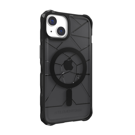 Element Case Special Ops X5 MagSafe - Pancerne etui iPhone 14 (Mil-Spec Drop Protection) (Smoke/Black) (EMT-322-263FQ-01)