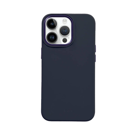 Crong Color Cover LUX Magnetic - Etui iPhone 15 Pro Max MagSafe (granatowy) (CRG-COLRLM-IP1567P-BLUE)