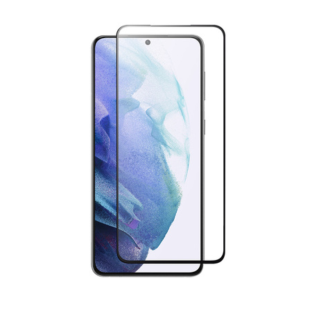 Crong 7D Nano Flexible Glass – Niepękające szkło hybrydowe 9H na cały ekran Samsung Galaxy S21+ (CRG-7DNANO-SGA21P)