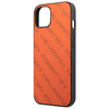 Karl Lagerfeld Perforated Allover - Etui iPhone 13 (pomarańczowy) (KLHCP13MPTLO)
