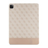 Guess 4G Stripe Allover - Etui iPad Pro 12.9" (2022-2020) (Różowy) (GUFCP12PS4SGP)