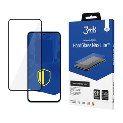 3mk HardGlass Max Lite - Szkło hartowane do Samsung Galaxy S24 FE (Czarny) (3MK_5903108604833)
