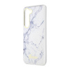 Guess Marble Collection - Etui Samsung Galaxy S23 (biały) (GUHCS23SPCUMAH)