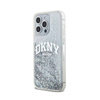 DKNY Liquid Glitter Big Logo - Etui iPhone 15 Pro Max (biały) (DKHCP15XLBNAET)