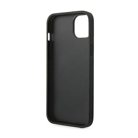 Ferrari Leather Stamp Sides – Etui iPhone 14 Plus (Czarny) (FEHCP14MRBUK)