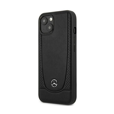 Mercedes Leather Urban Line - Etui iPhone 15 Plus (czarny) (MEHCP15MARMBK)
