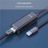 Unitek adapter USB-Ethernet 10/100Mbps - czarny (Y-1468)