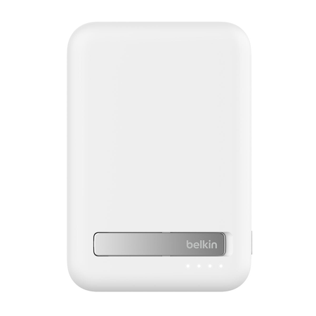 Belkin BoostCharge Pro Powerbank bezprzewodowy 10000 mah, 15w, Qi2, MagSafe, biały (BPD008BTWH)