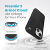 Speck Presidio2 Grip - Etui iPhone 16e / iPhone 15 / iPhone 14 / iPhone 13 (Black / Slate Grey / White) (150473-3205)