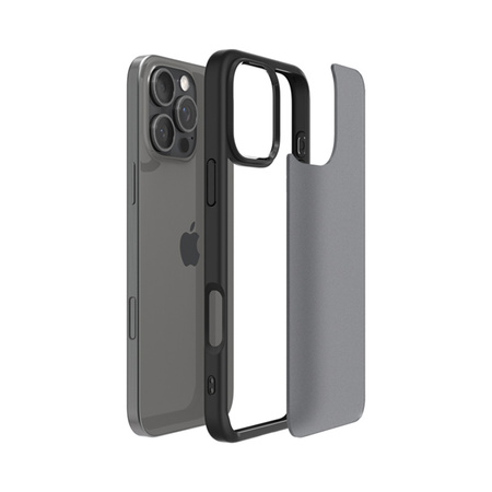 Spigen Ultra Hybrid - Etui do iPhone 16 Pro Max (Frost Black) (ACS07995)