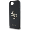 Guess Grained Big 4G Logo Small Classic Logo - Etui do iPhone 16e (czarny) (GUHCPSE4PGT4MBK)