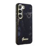 Guess Golden Marble Collection - Etui Samsung Galaxy S23 (czarny) (GUHCS23SHTMRSK)