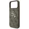 Guess 4G Big Logo - Etui iPhone 17 Pro Max (brązowy) (GUHCP17X4GMGBR)