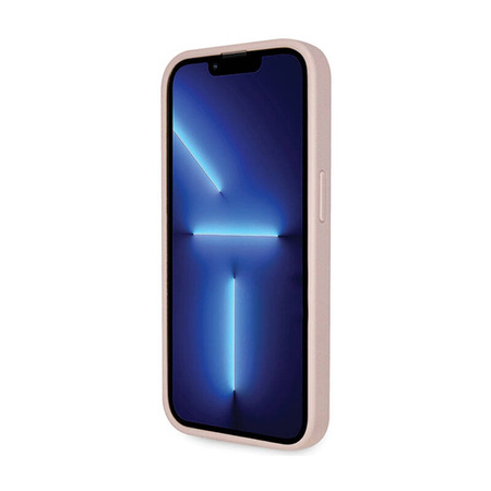Guess Crossbody 4G Metal Logo - Etui iPhone 15 Pro (różowy) (GUHCP15LP4TDSCPP)