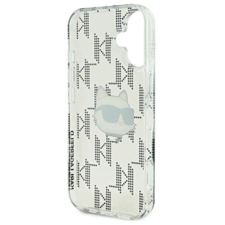 Karl Lagerfeld IML Choupette Head Electroplated - Etui iPhone 16 (przezroczysty) (KLHCP16SHKLPCHT)