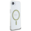 Guess IML Glitter Circle MagSafe - Etui do iPhone 16e (przezroczysty) (GUHMPSE4HFGERET)