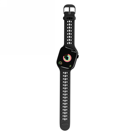 Decoded Silicone Ares O Band - silikonowy pasek do Apple Watch 40/42 mm (black) (D26AWS42ABS1BK)