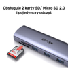 Unitek Hub 9w1 USB C Gigabit Ethernet HDMI VGA 3x USB A czytnik kart PD 100W (D1113A)