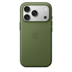 Apple Etui z tkaniny TechWoven z MagSafe do iPhone’a 17 Pro - zielony (MGF74ZM/A)