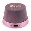 Guess Magnetic Script Metal Logo - Głośnik Bluetooth V5.3 (różowy) (GUWSC3ALSMP)