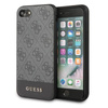Guess 4G Bottom Stripe Collection - Etui iPhone SE 2020 / 8 / 7 (szary) (GUHCI8G4GLGR)