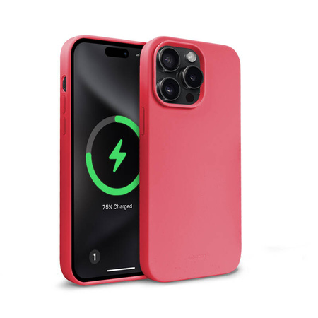 Crong Color Cover Magnetic - Etui iPhone 15 Pro MagSafe (różowy) (CRGCOLRMIP1561PDPNK)