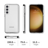 Crong Crystal Shield Cover - Etui Samsung Galaxy S23 (przezroczysty) (CRG-CSHC-SGS23-TRS)
