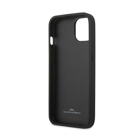 BMW Leather Curve Perforate HC - Etui iPhone 13 (czerwony) (BMHCP13MRSPPR)