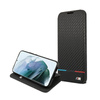 BMW Booktype M Collection Triangles - Etui Samsung Galaxy S22+ (czarny) (BMBKS22MPUCARTCBK)
