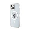 Karl Lagerfeld Karl & Choupette Glitter Magsafe - Etui iPhone 15 Plus (przezroczysty) (KLHMP15MHGKCNOT)