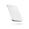 ZENS Slim Qi2 Aluminium Powerbank - magnetyczny powerbank 5000 mAh kompatybilny z MagSafe i Qi2 (white) (ZEPP05W/00)